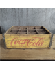 Vintage Coca Cola Krat Geel